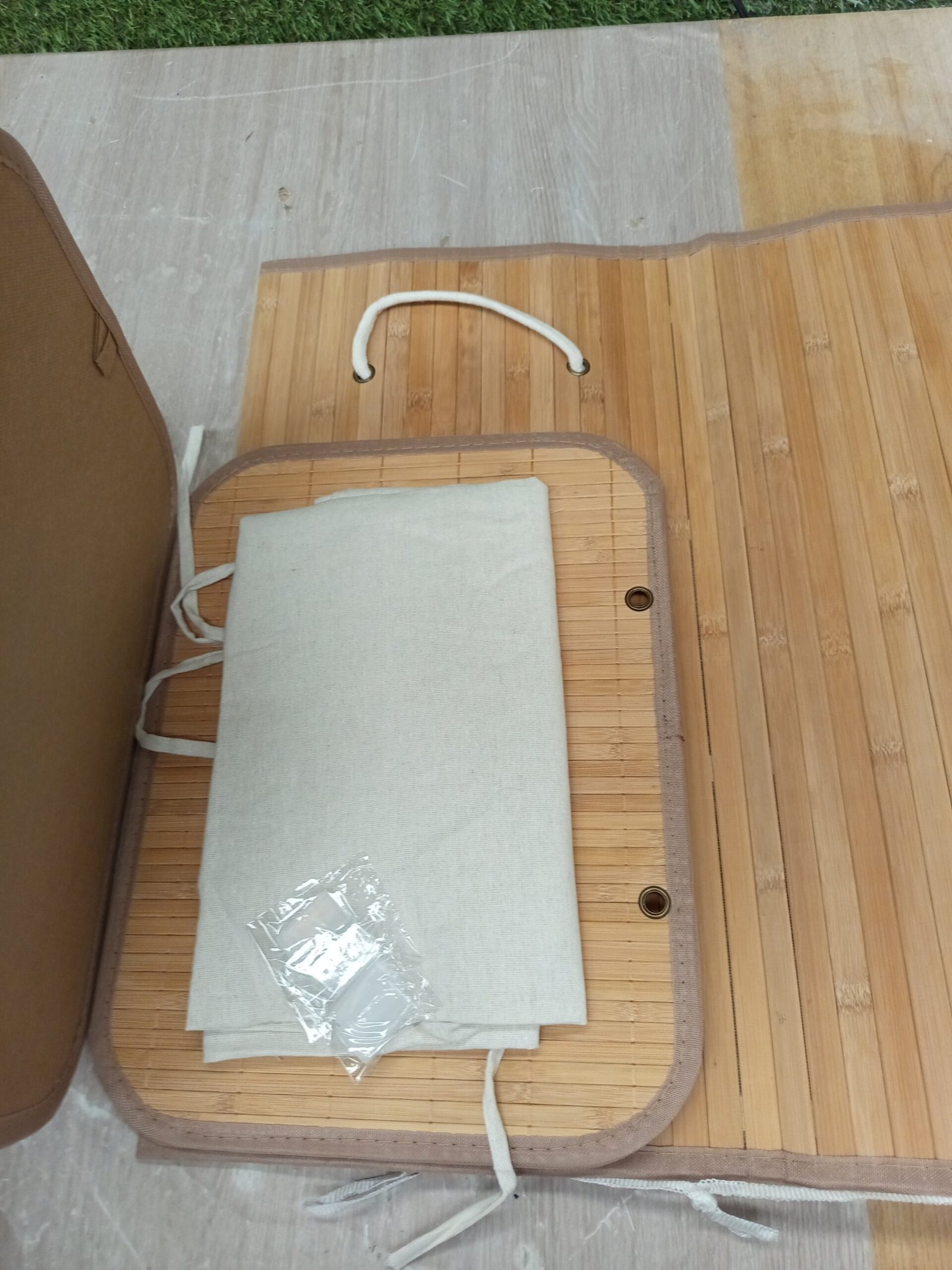 SONGMICS Cesto de la Ropa Sucia LCB10Y - Imagen 3