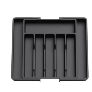 Bandeja de cubiertos de plástico