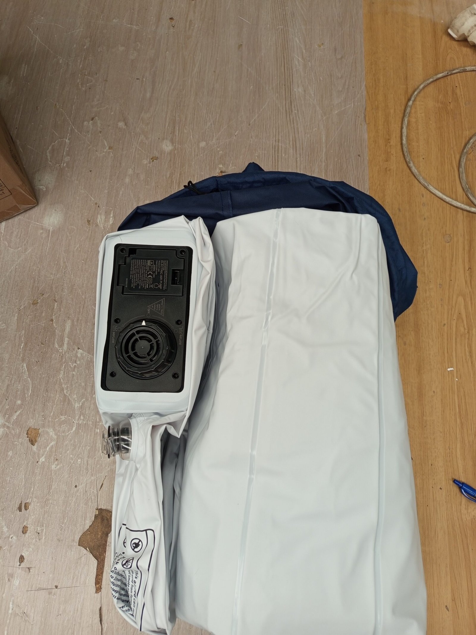 Arebos Colchón Hinchable blanco - Imagen 6