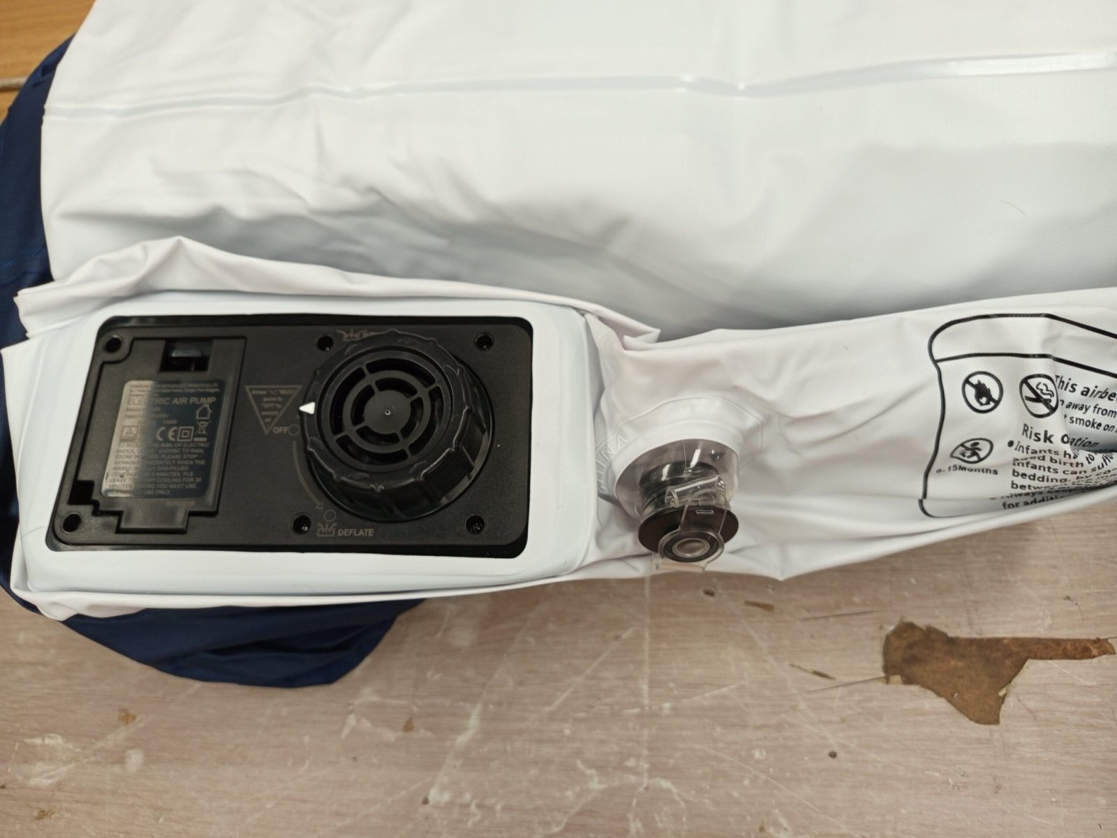 Arebos Colchón Hinchable blanco - Imagen 3