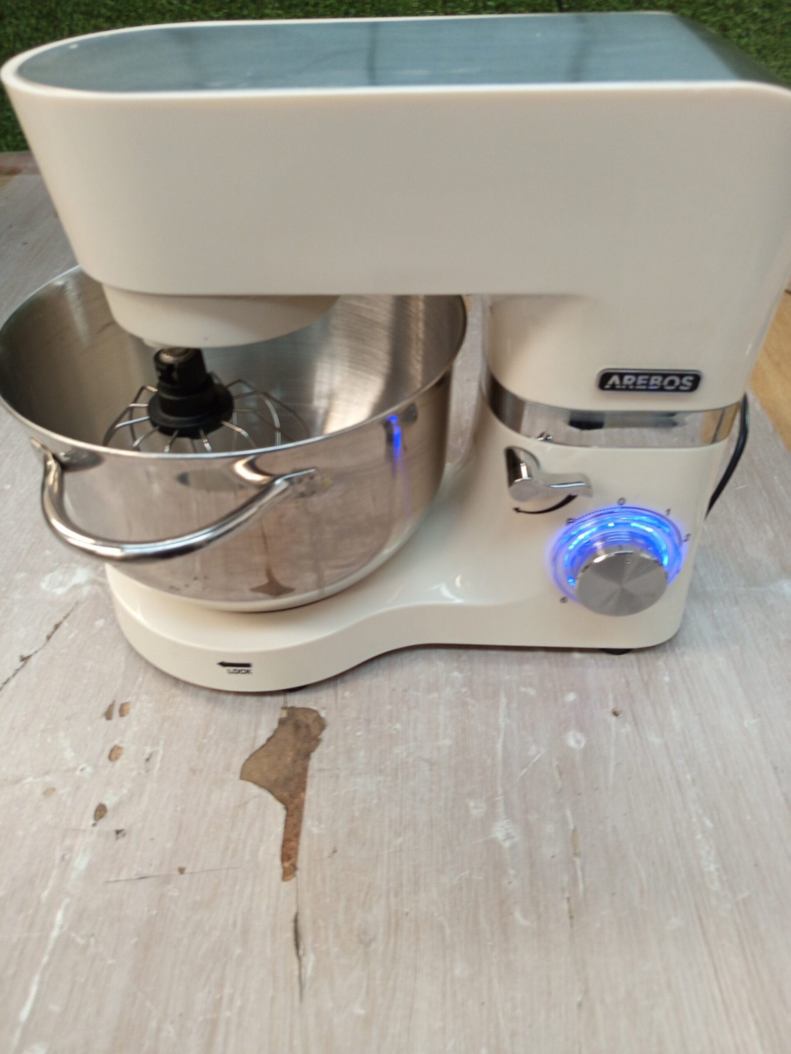 Arebos Batidora Amasadora Multifunción color crema - Imagen 3