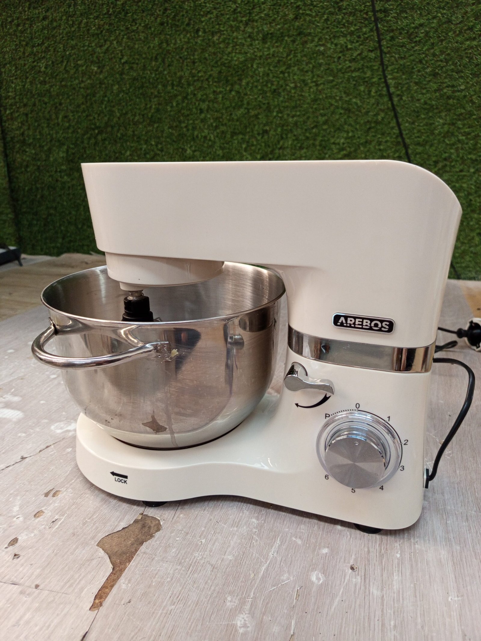 Arebos Batidora Amasadora Multifunción color crema - Imagen 4