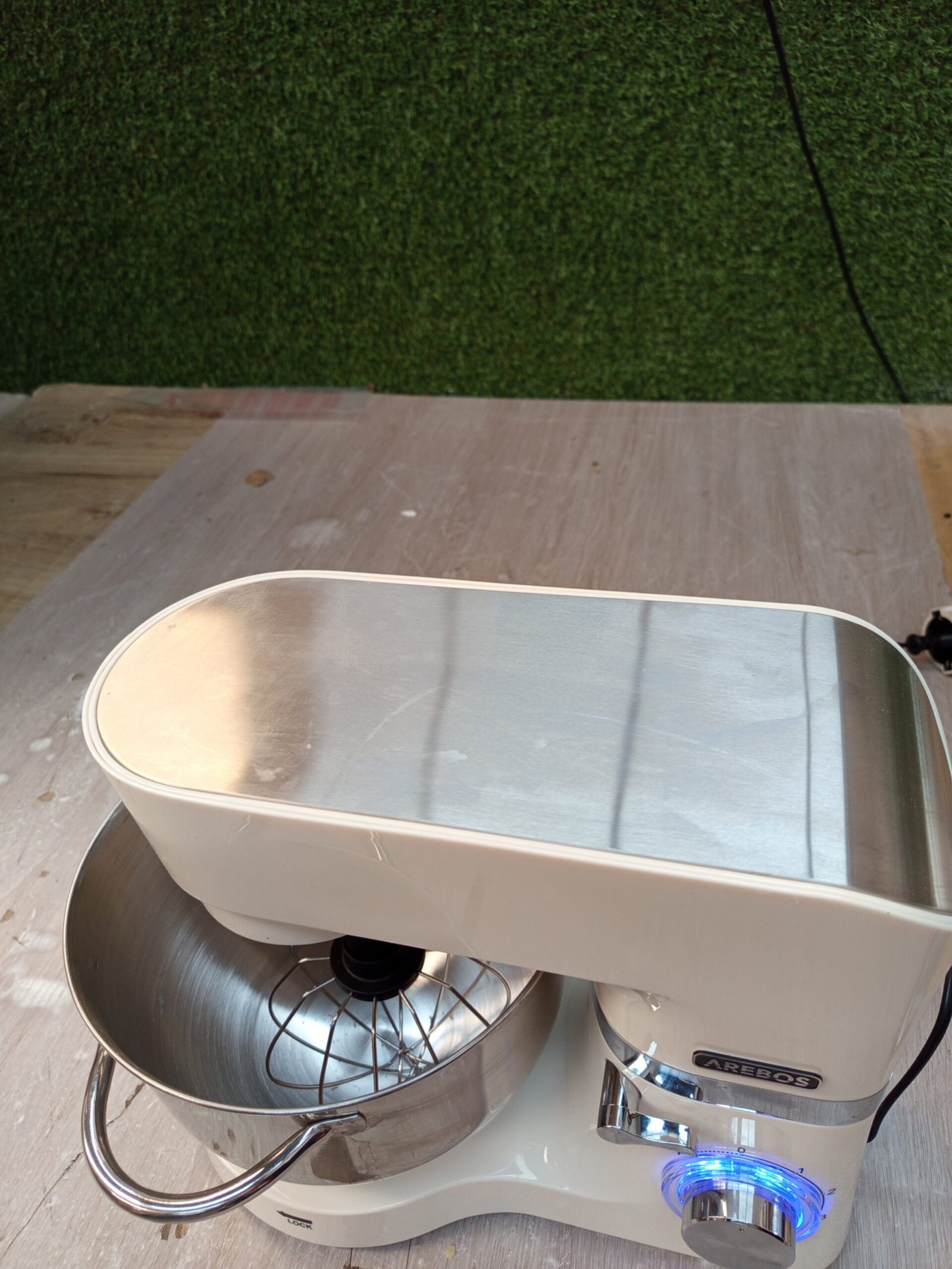 Arebos Batidora Amasadora Multifunción color crema - Imagen 7