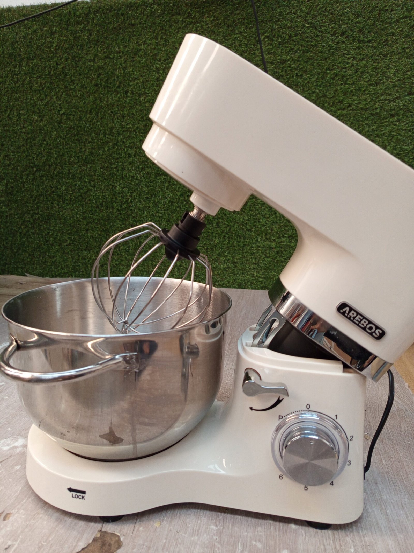 Arebos Batidora Amasadora Multifunción color crema - Imagen 5
