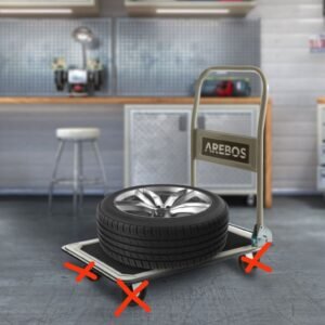 Carro de plataforma 150 kg Arebos.