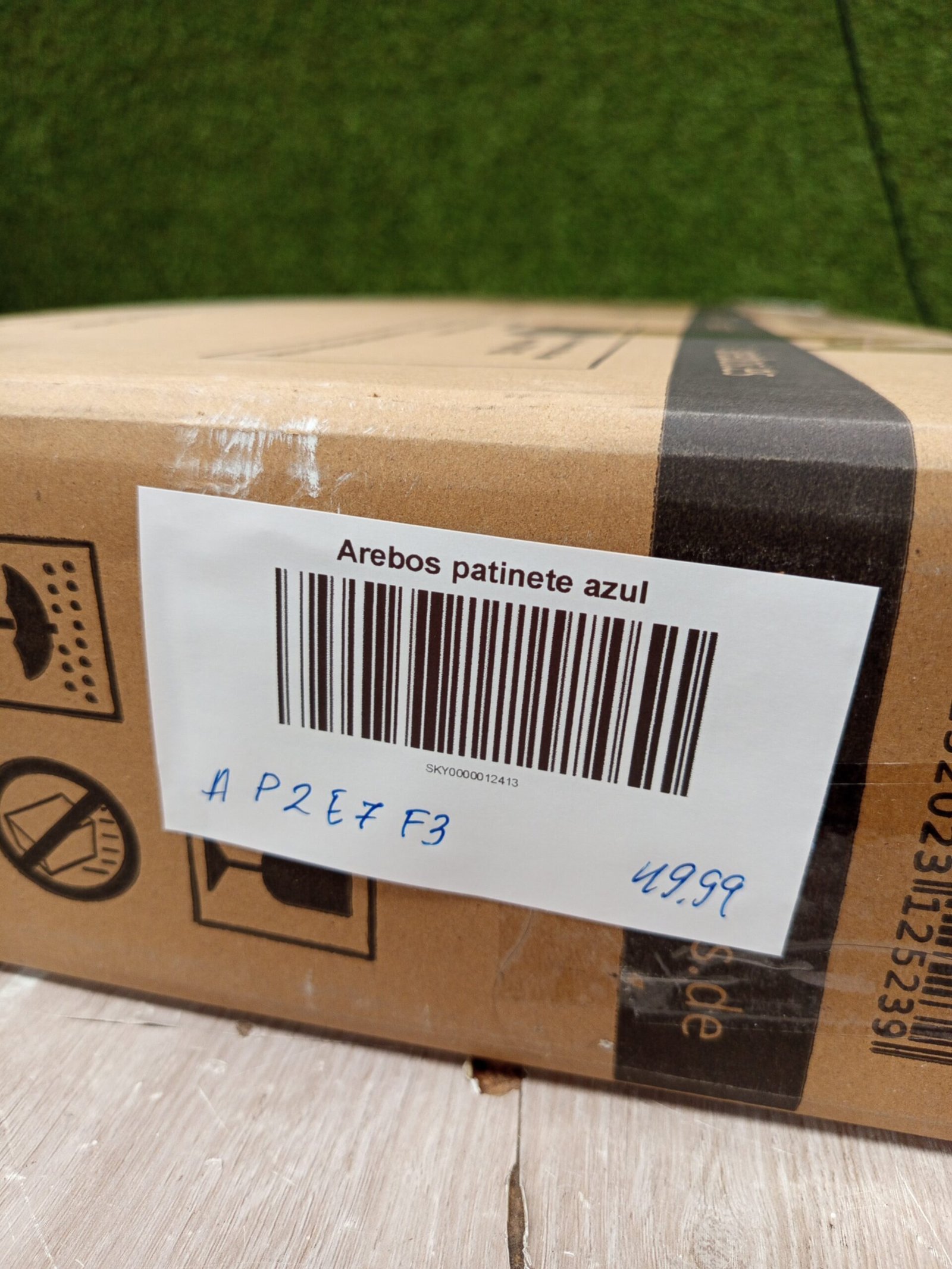 Arebos City Scooter Patinete a Pedales - Imagen 2