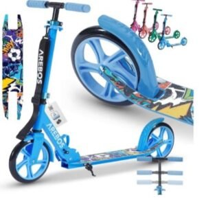 Arebos City Scooter Patinete a Pedales