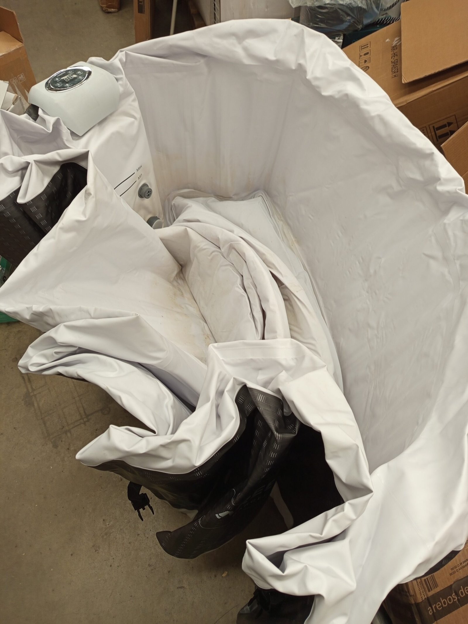 Arebos SPA Hinchable Piscina de hidromasaje - Imagen 9