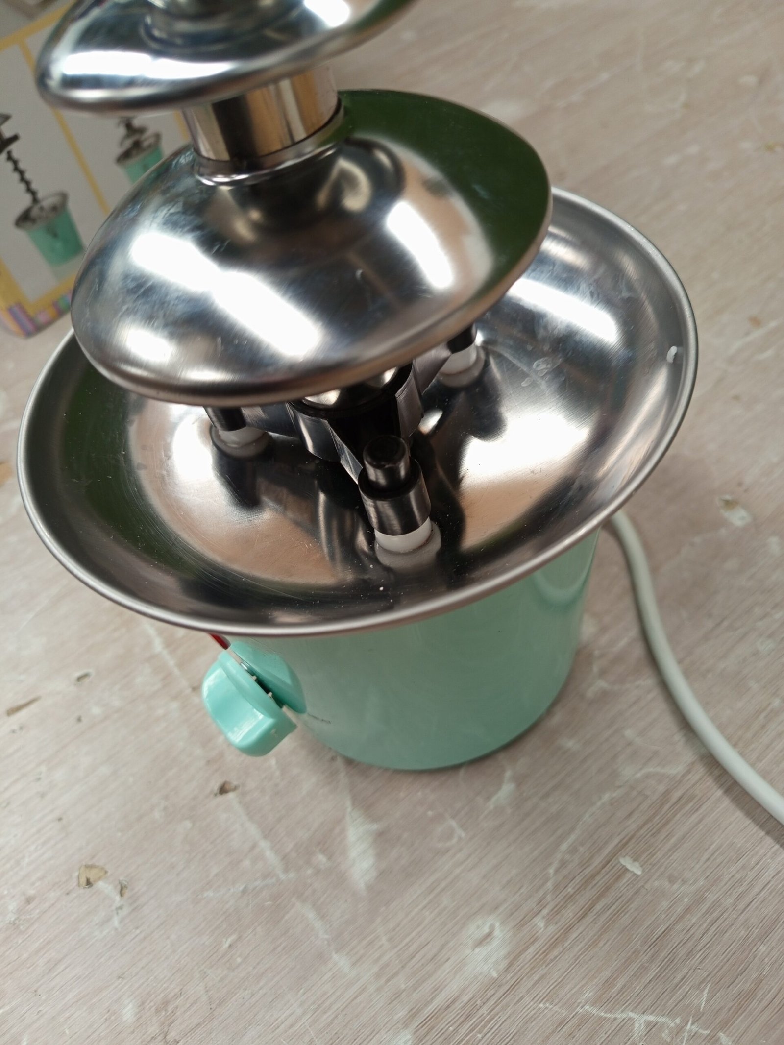 Bestron Fuente de chocolate con 3 niveles - Imagen 3