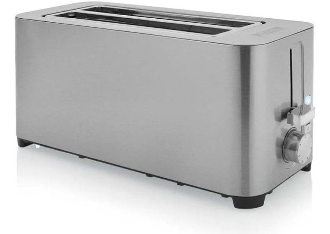 Princess Tostadora de acero con 2 ranuras