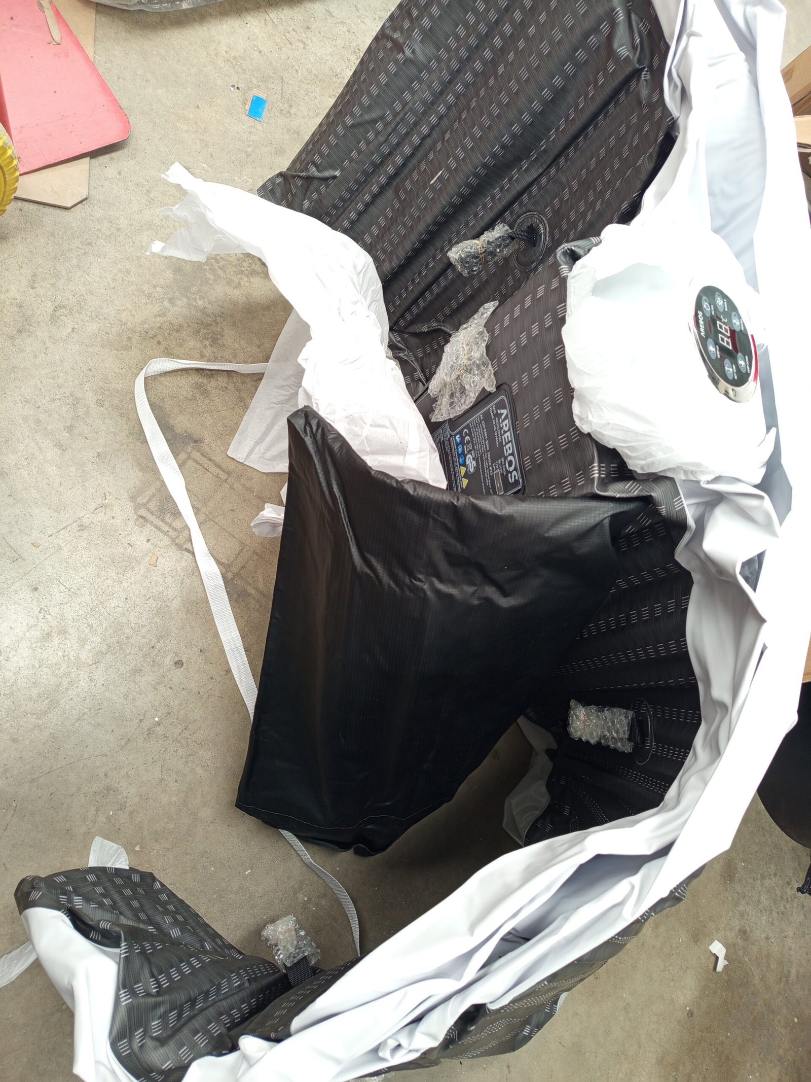 Arebos SPA Hinchable Piscina de hidromasaje - Imagen 5