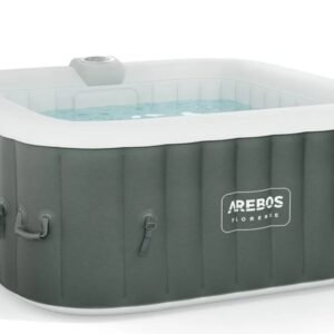 Arebos SPA Hinchable Piscina de hidromasaje