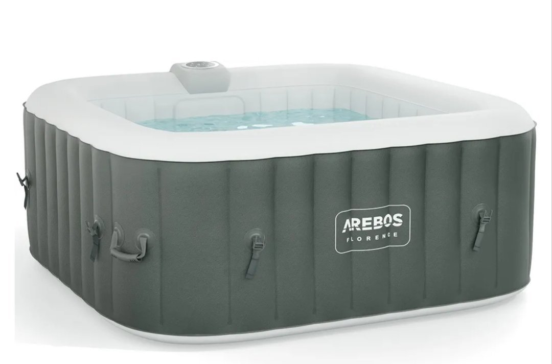 Arebos SPA Hinchable Piscina de hidromasaje