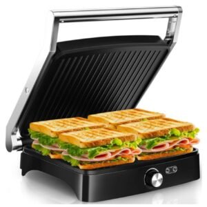 YASHE Sandwichera Eléctrica 2000W