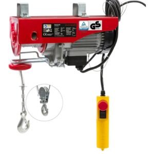 Arebos Polipasto eléctrico cuerda 1000 W