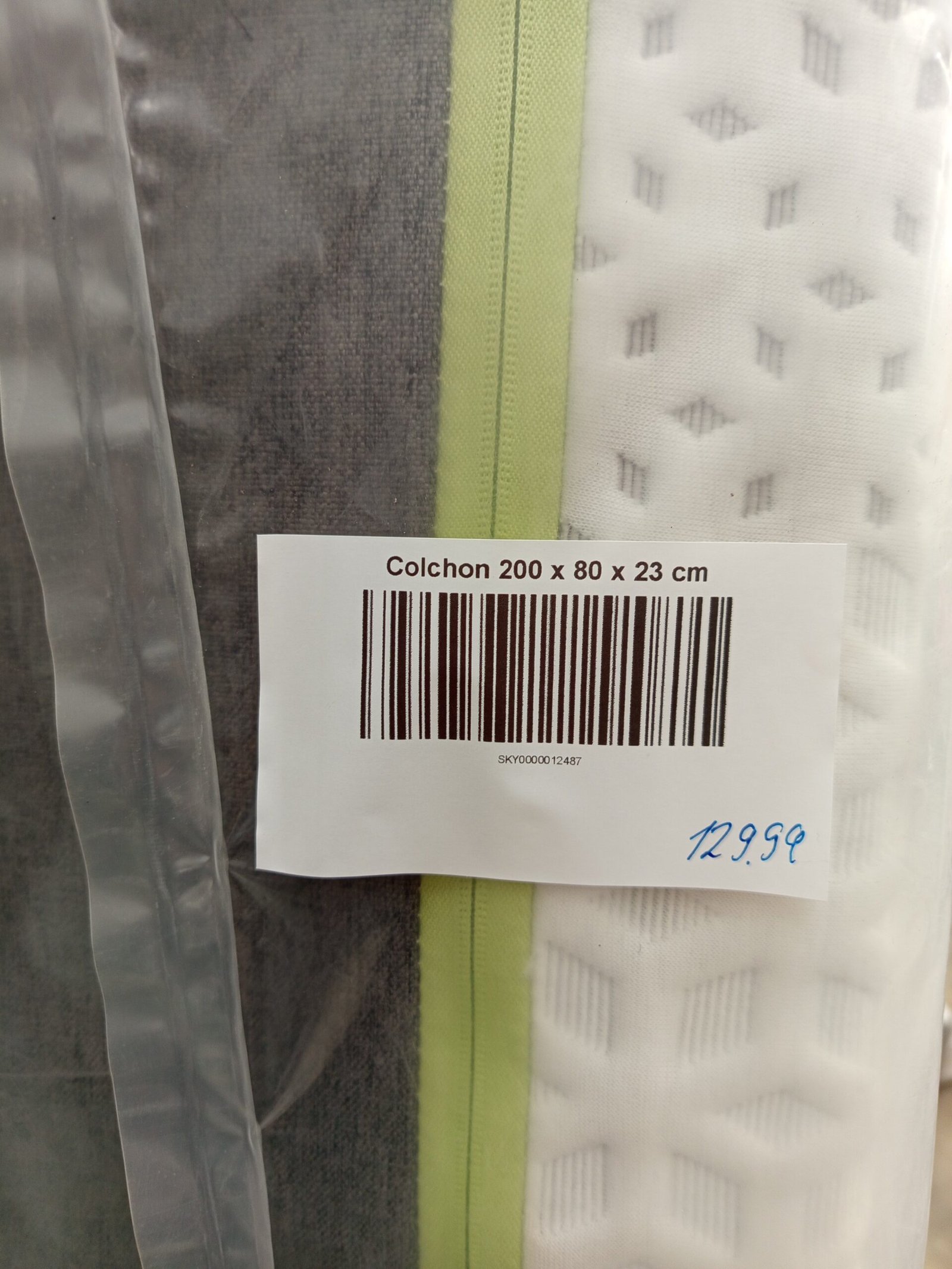 El colchón viscoelástico de espuma - 80x200 cm - Imagen 3