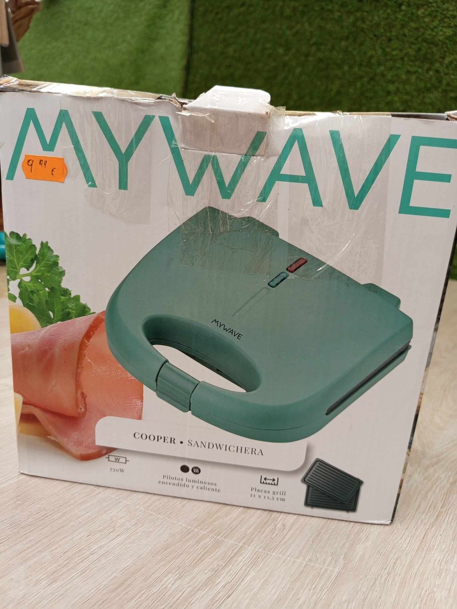 My Wave - Sandwichera - Potencia de 750W - Imagen 5