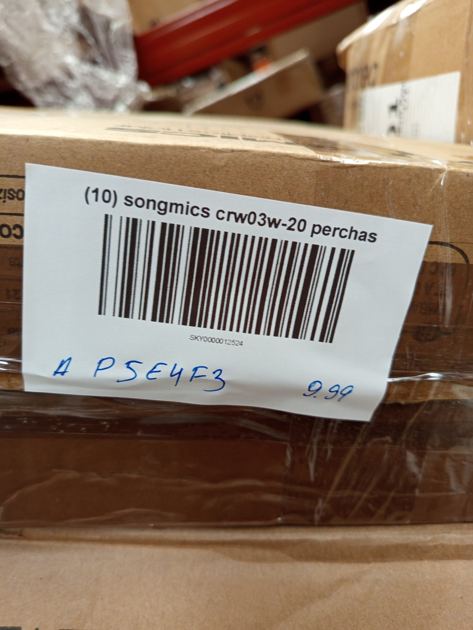 SONGMICS Percha de Madera Maciza - Imagen 8