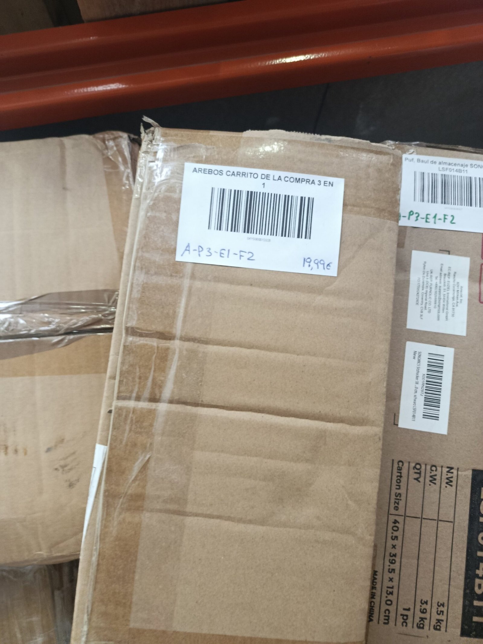 AREBOS CARRITO DE LA COMPRA 3 EN 1 - Imagen 8