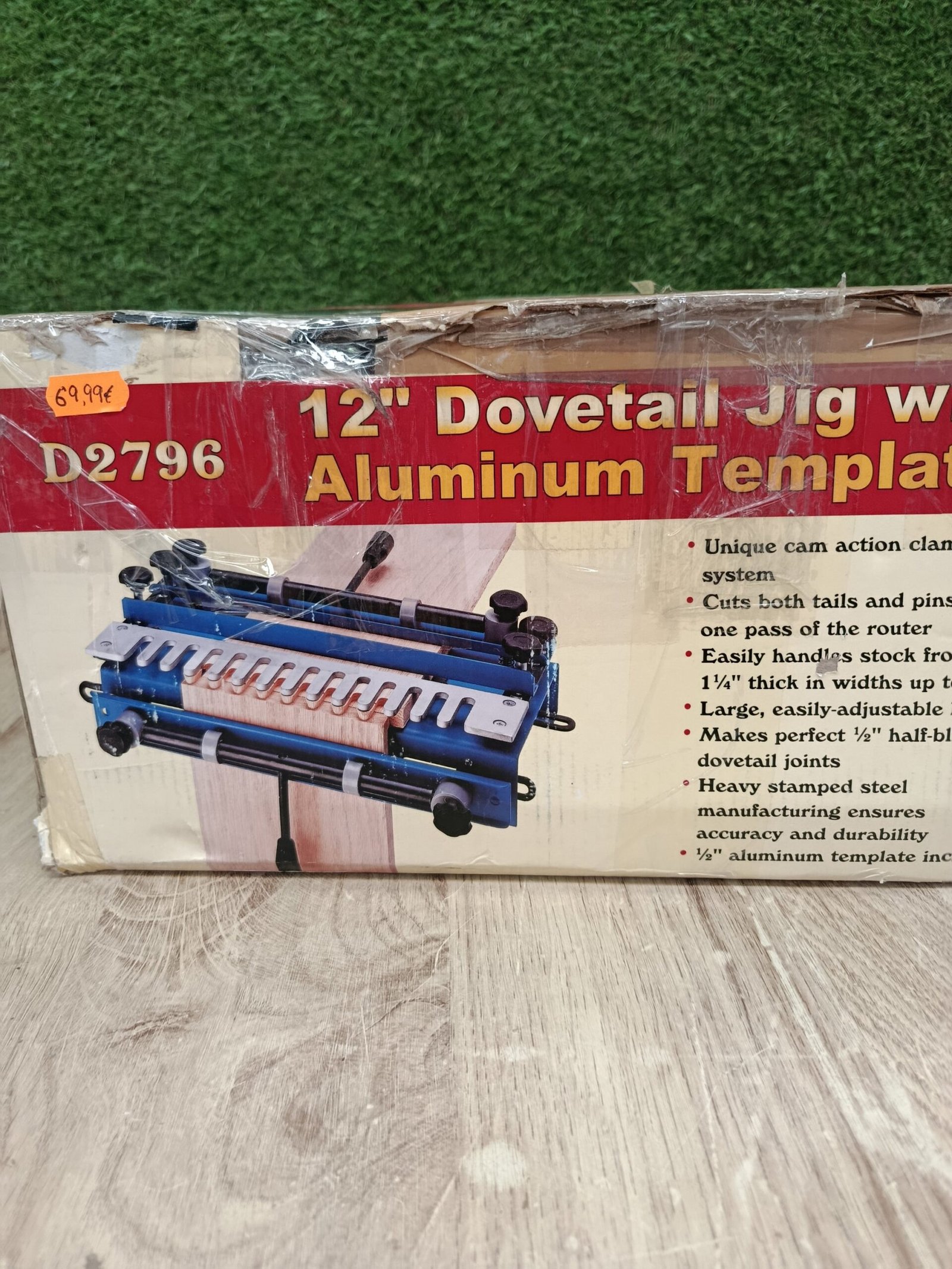 Woodstock D2796 Plantilla de cola de milano - Imagen 7