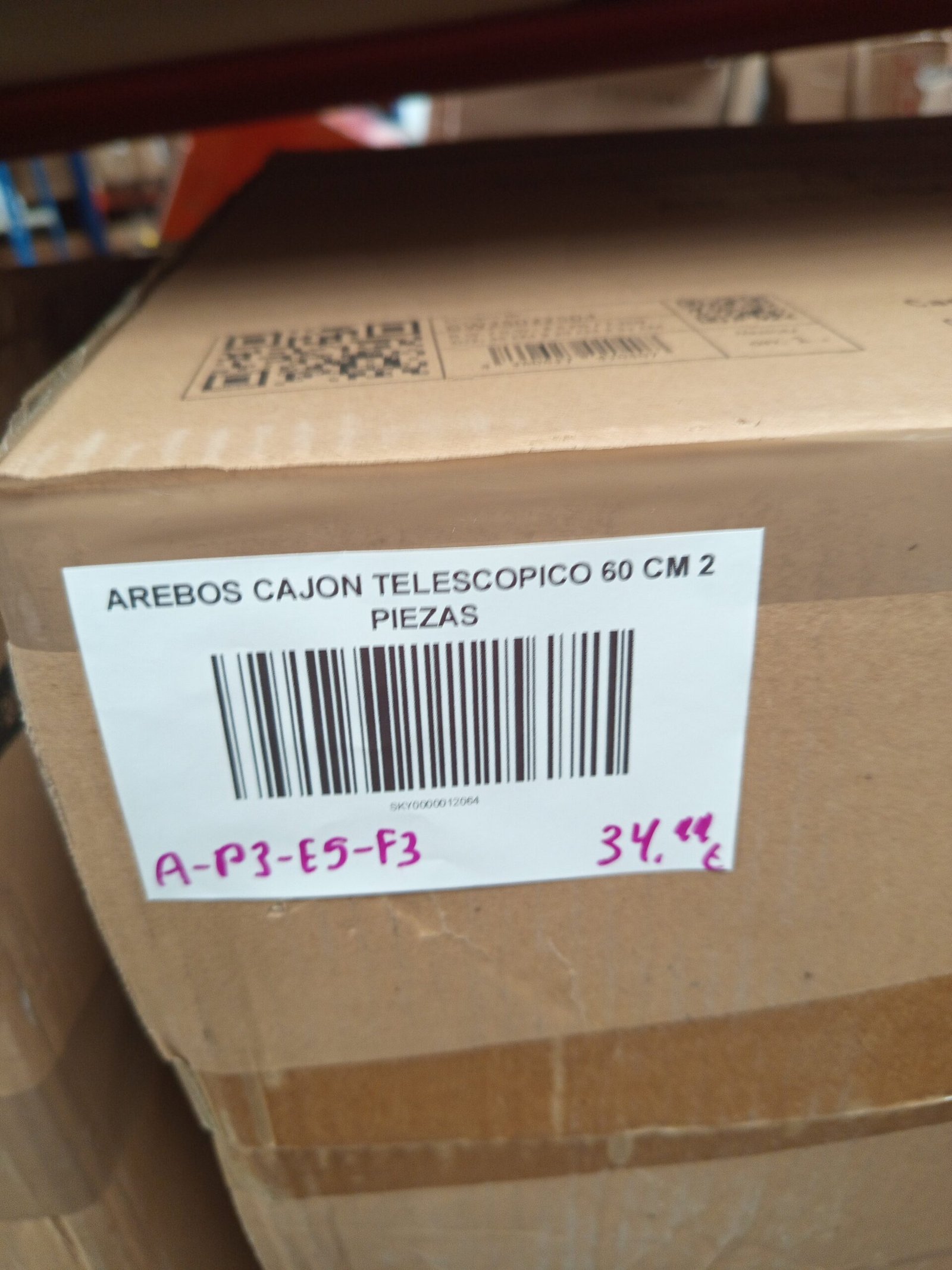 AREBOS Cajon telescopico 60 cm 2 piezas - Imagen 10