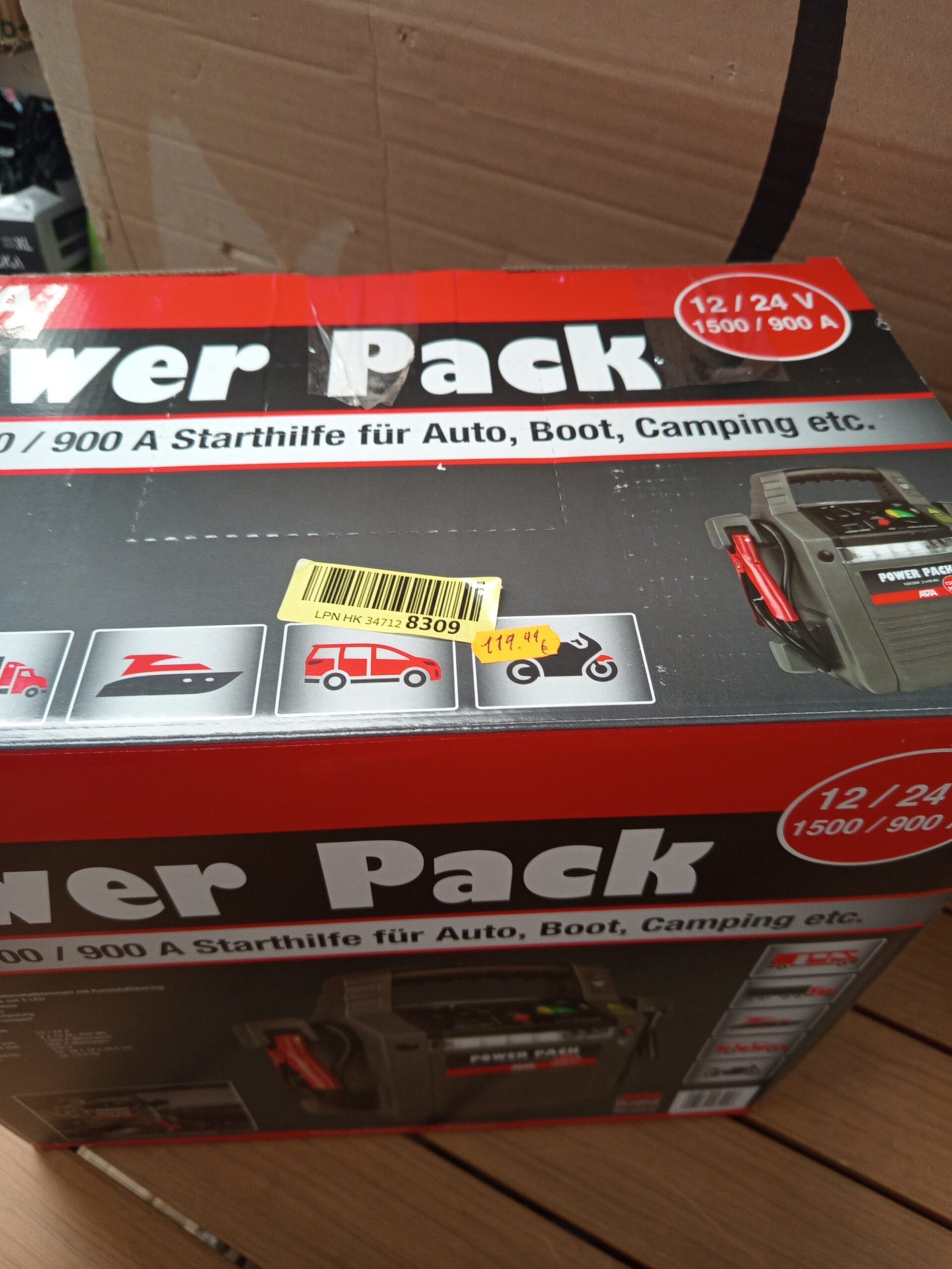 APA 16524 - Batería para coche (12 - 24 V, 900 A - Imagen 8