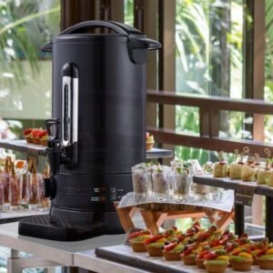 Olla calentadora - 20 L Negra - Arebos