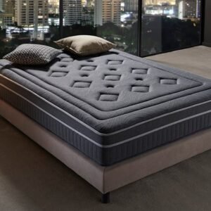 Colchón - 150 x 190 x 25 cm - Negro