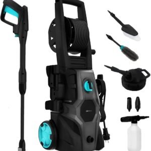 Cecotec Hidrolimpiadora de Alta Presión HydroBoost 2000 Car&Garden Pro, 2000 W