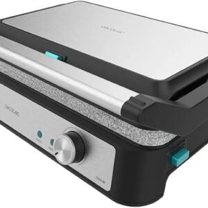 Cecotec Parrilla Eléctrica Rock'n Grill 1500 Take&Clean Stone