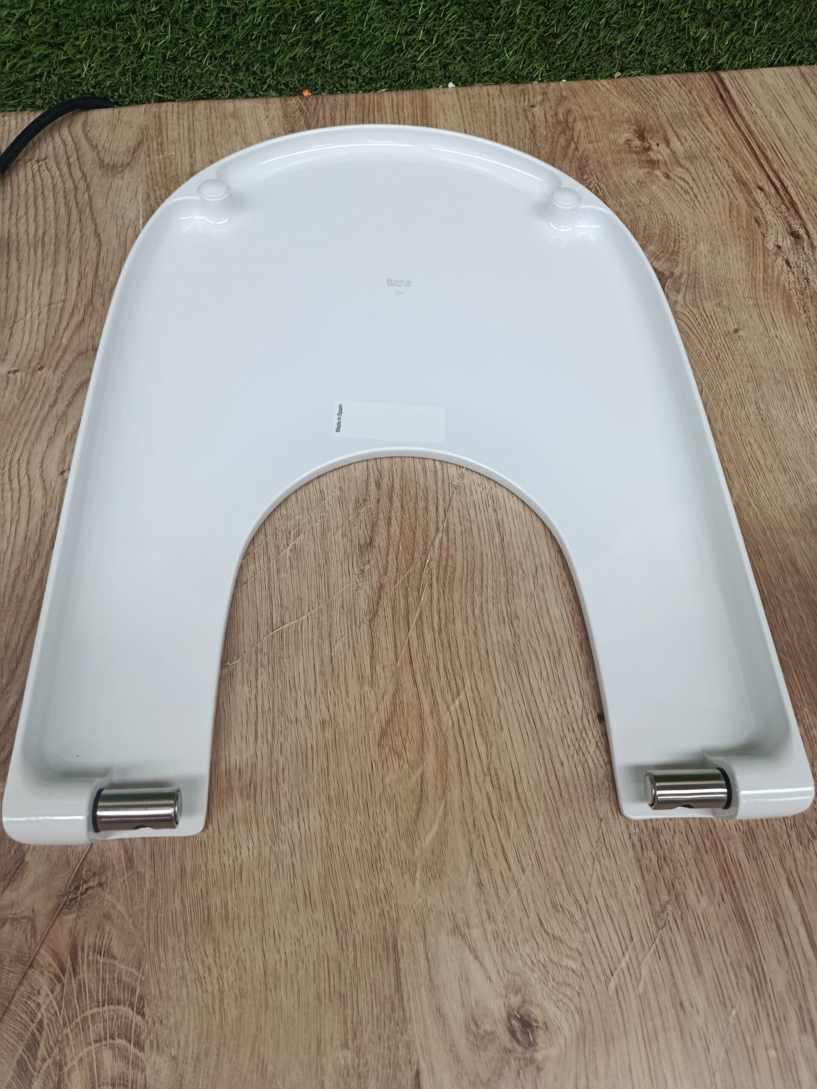 Roca A806E12001 Tapa Bide Supralit, Caída Amortiguada, Coleccion ONA, Blanco - Imagen 3