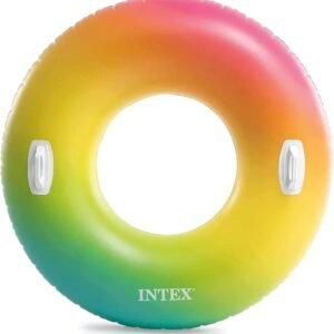 Boya gigante de tubo arcoíris de Intex