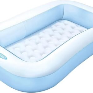 Intex Piscina Hinchable Infantil Rectangular, 166x100x25 cm, 90 litros