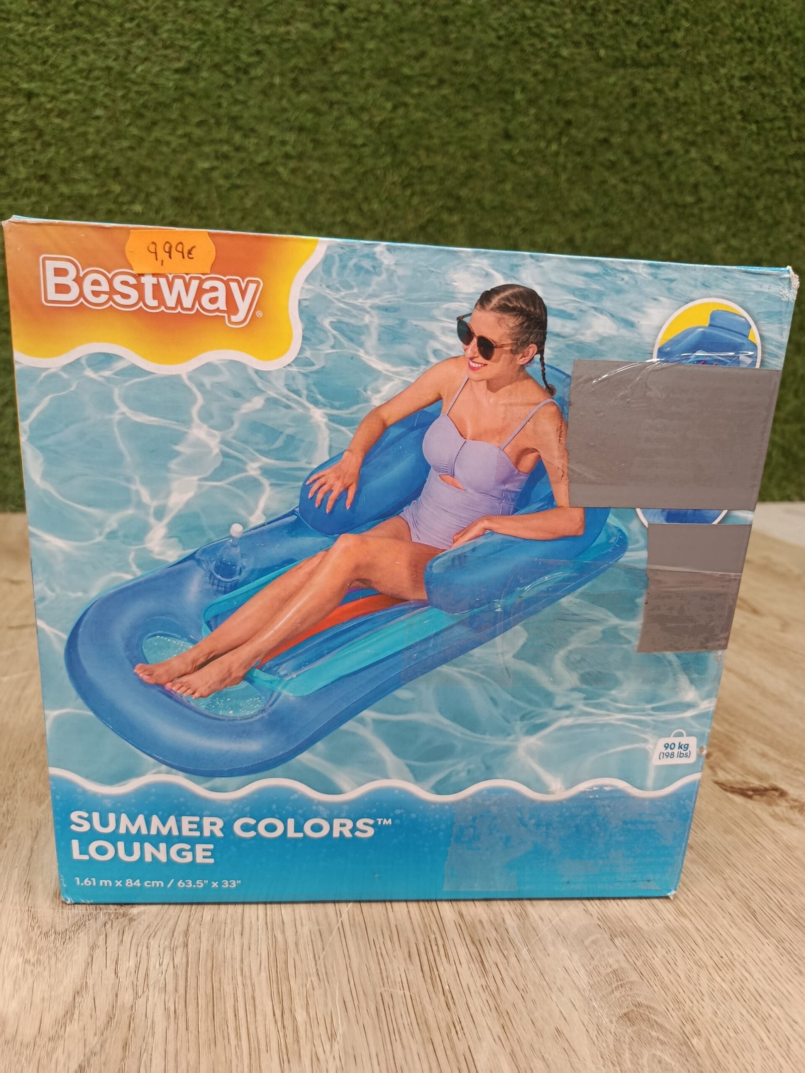 Bestway 43028 - Sillón Lounge de diseño a la moda, Ergonómico, de Plástico - Imagen 7