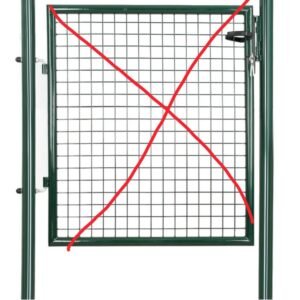 SONGMICS GGD300G POSTES DE ACERO GALVANIZADO