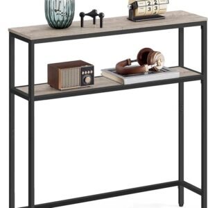 Mesa consola VASAGLE, 20 x 80 x 80 cm