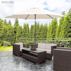 Quick Star Toldo de Recambio de Sombrilla 3m, 8 brazos