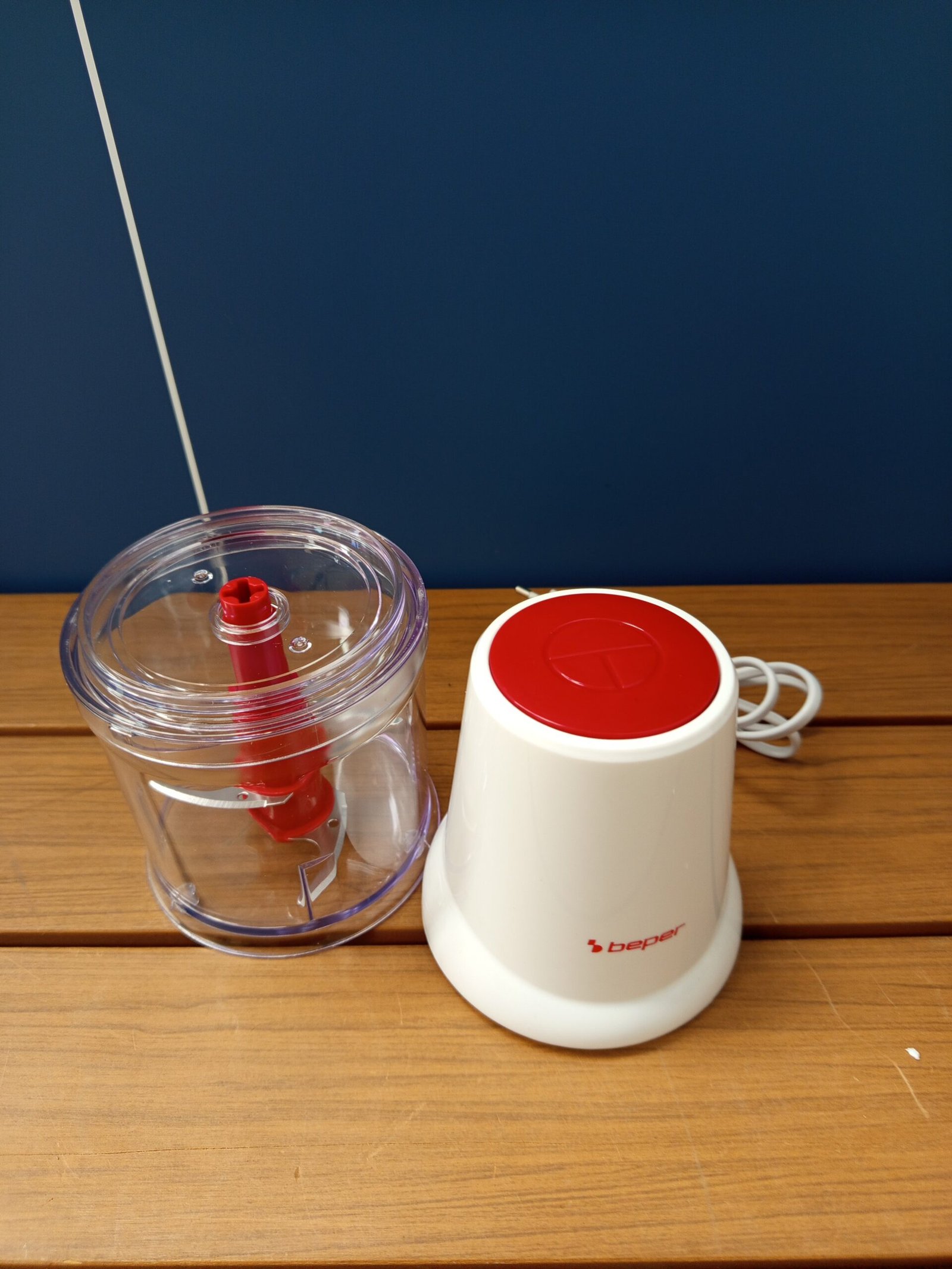 BEPER P102ROB010 Procesador de alimentos de doble cuchilla, 400 W - Imagen 4