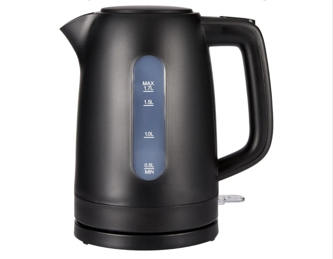 Amazon Basics Hervidor de Agua Eléctrico 1,7L, 2200 W.