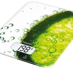 Báscula digital de cocina con función de pesaje de tara.