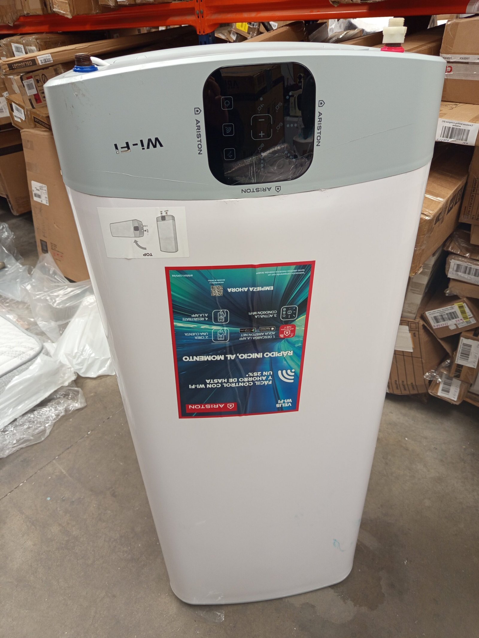 Ariston Velis Wifi - Termo Eléctrico 100L Plano Bajo Consumo. - Imagen 7