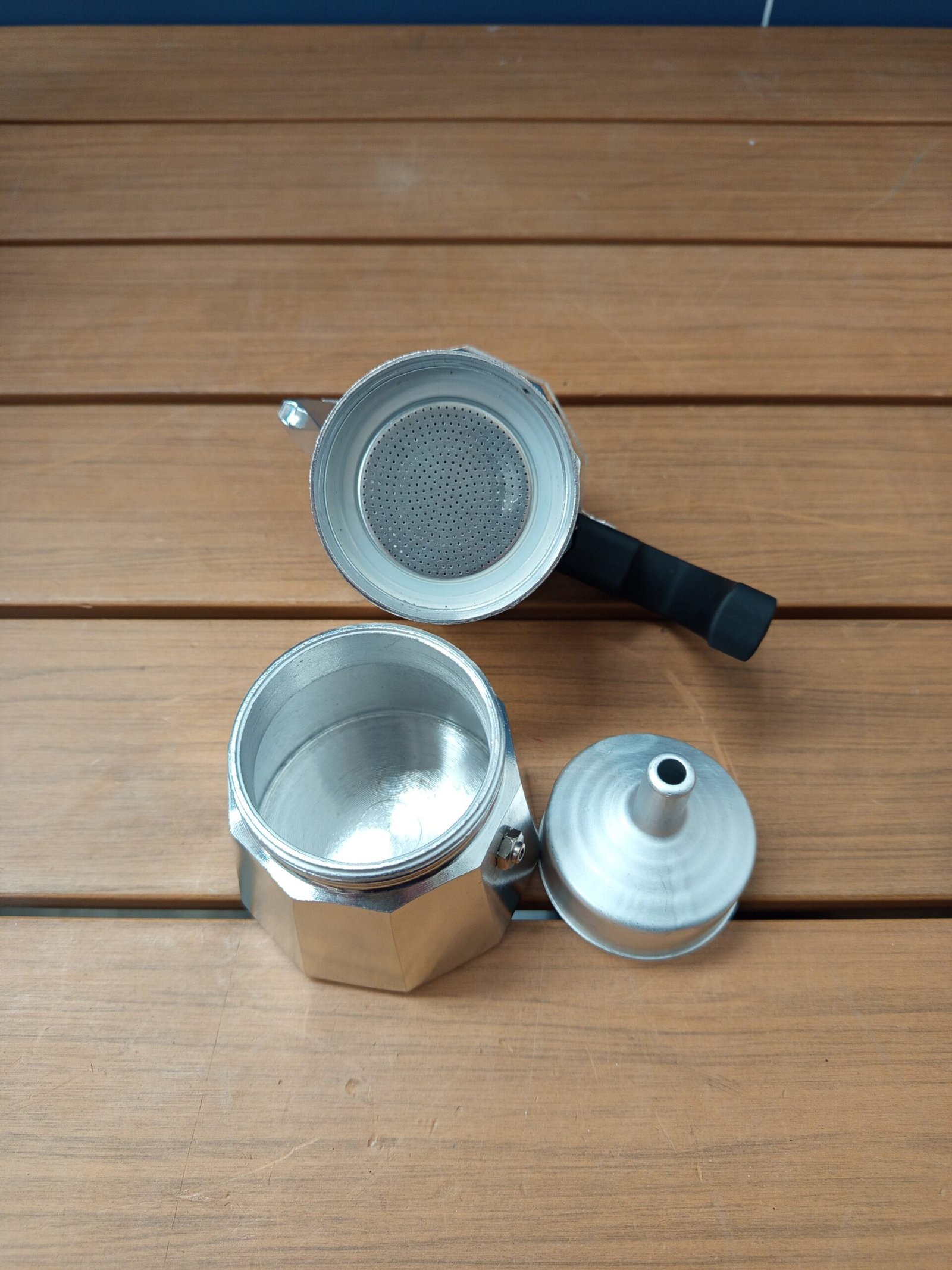 WECOOK! Paola Cafetera Italiana de Aluminio, Express, 3 Taza Café. - Imagen 4