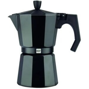 MAGEFESA Kenia Noir - Cafetera Italiana 3 Tazas,