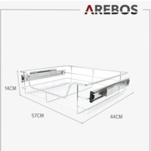 Arebos, Cajón telescópico 60cm