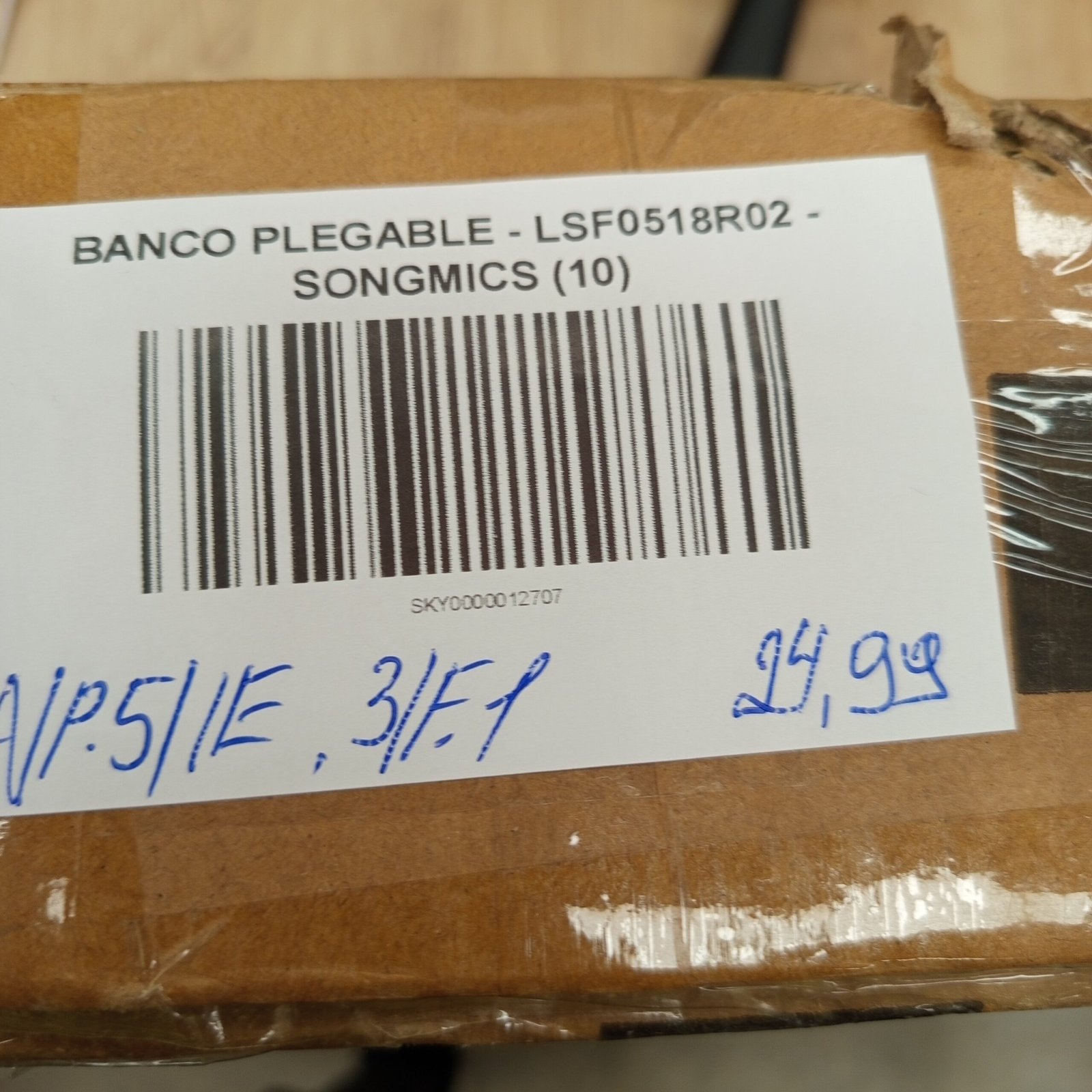 Banco Plegable - LSF0518R02 - SONGMICS - Imagen 8