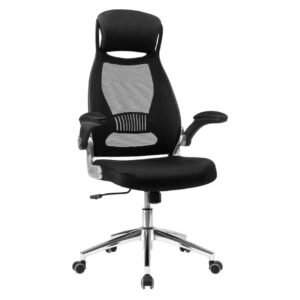 SONGMICS OBN86BK Silla giratoria