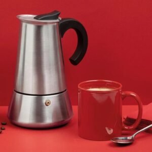 Jata- Cafetera Italiana Inducción, Capacidad 4 tazas