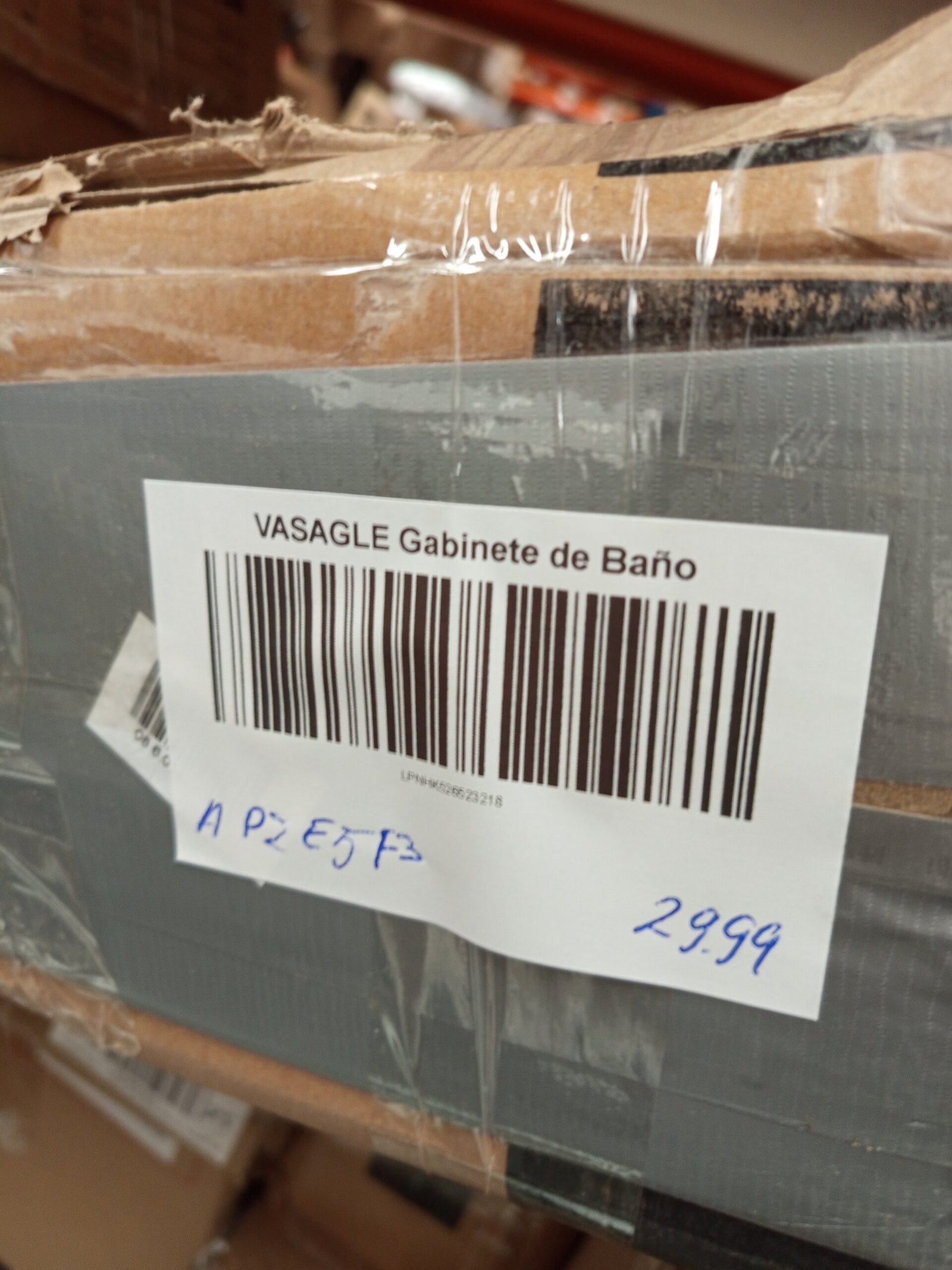 VASAGLE Gabinete de Baño LHC41W - Imagen 6