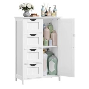 VASAGLE Gabinete de Baño LHC41W