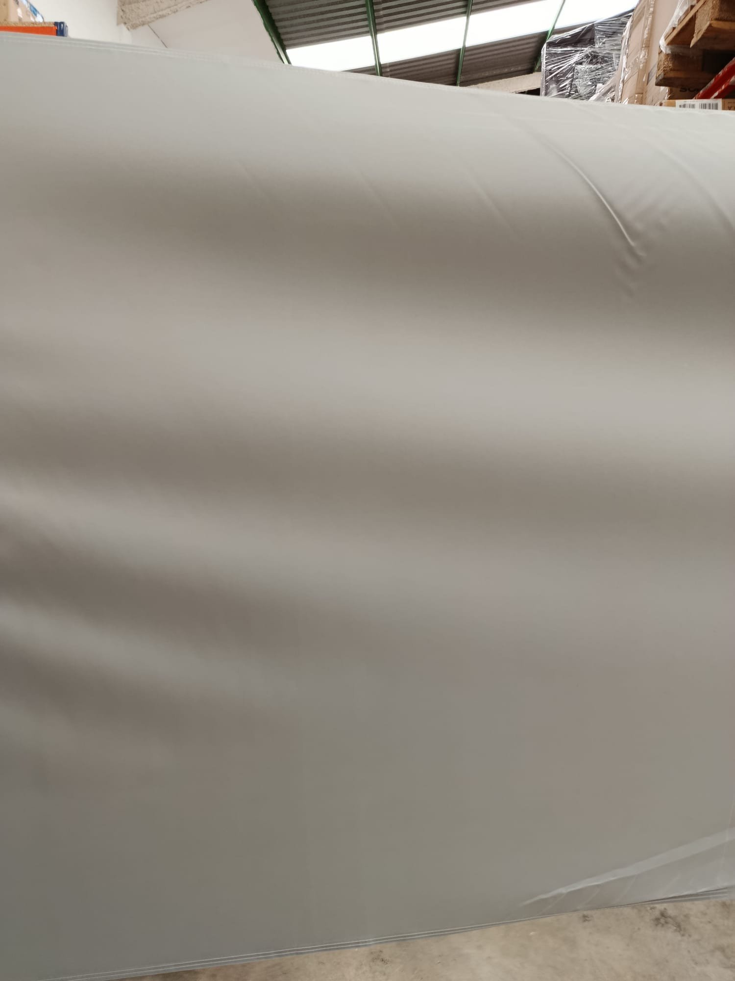 vidaXL Toldo lateral retráctil 150x350 cm gris - Imagen 5